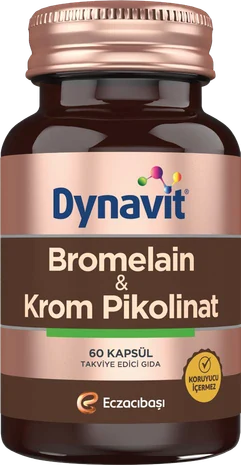 Bromelain & Krom Pikolinat ürün görseli