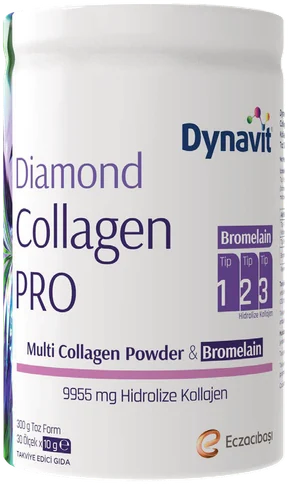 Diamond Collagen PRO Multi Collagen Powder & Bromelain ürün görseli