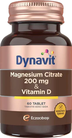 Magnesium Citrate & Vitamin D 200 mg