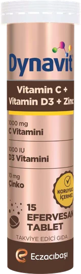 Vitamin C + Vitamin D3 + Çinko ürün görseli