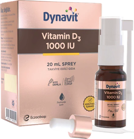 Vitamin D3 1000 IU ürün görseli